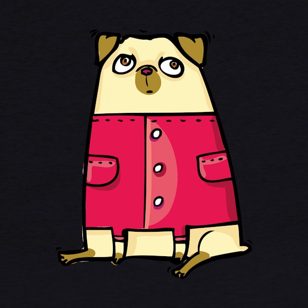 I love Pugs 5 by TeesByKimchi